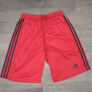 Adidas Climalite Shorts. Red size Medium